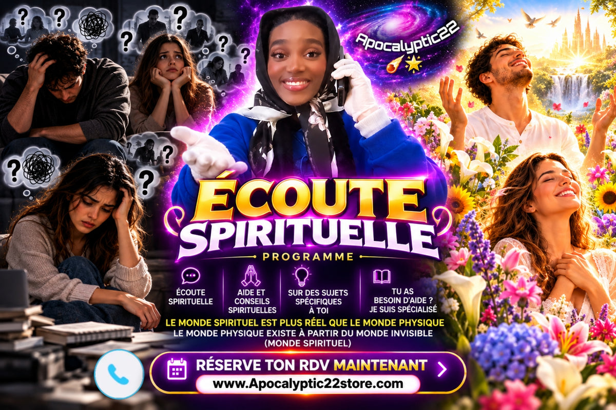 Programme - Écoute spirituelle 📞 (Rdv / réservation booking téléphonique)