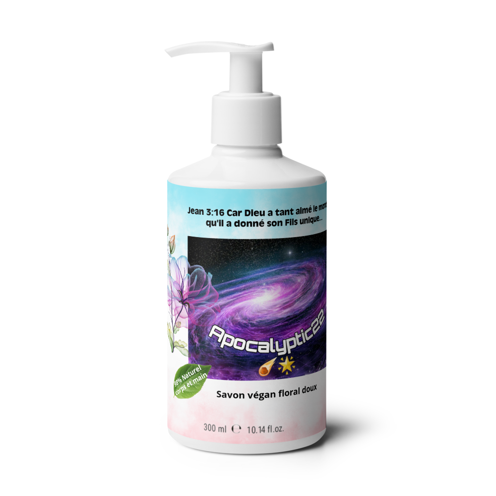 Sweet floral vegan soap