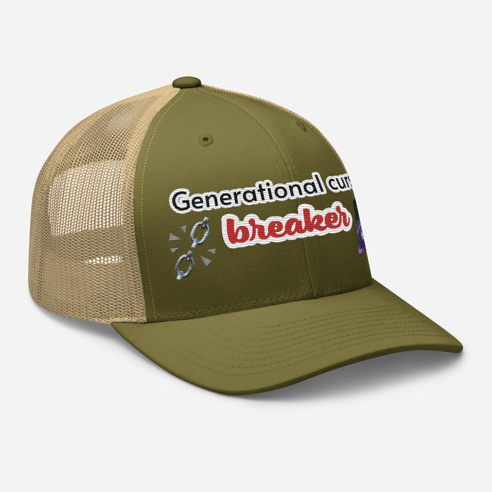 Casquette Trucker - Generational curse breaker (homme/femme)