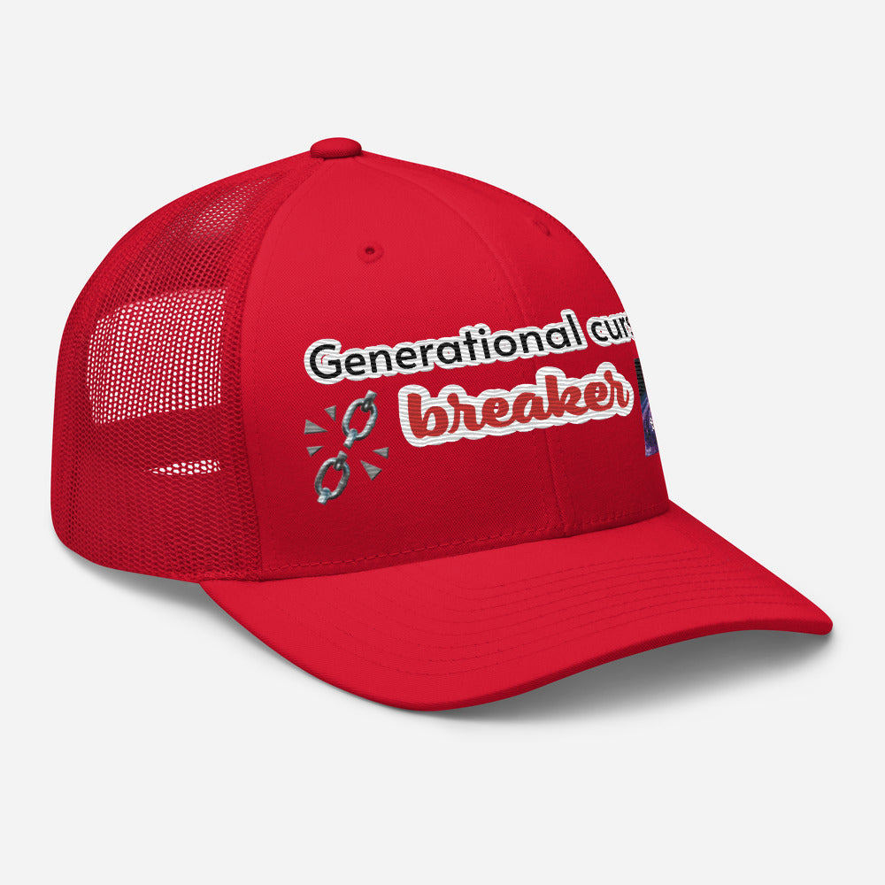 Casquette Trucker - Generational curse breaker (homme/femme)
