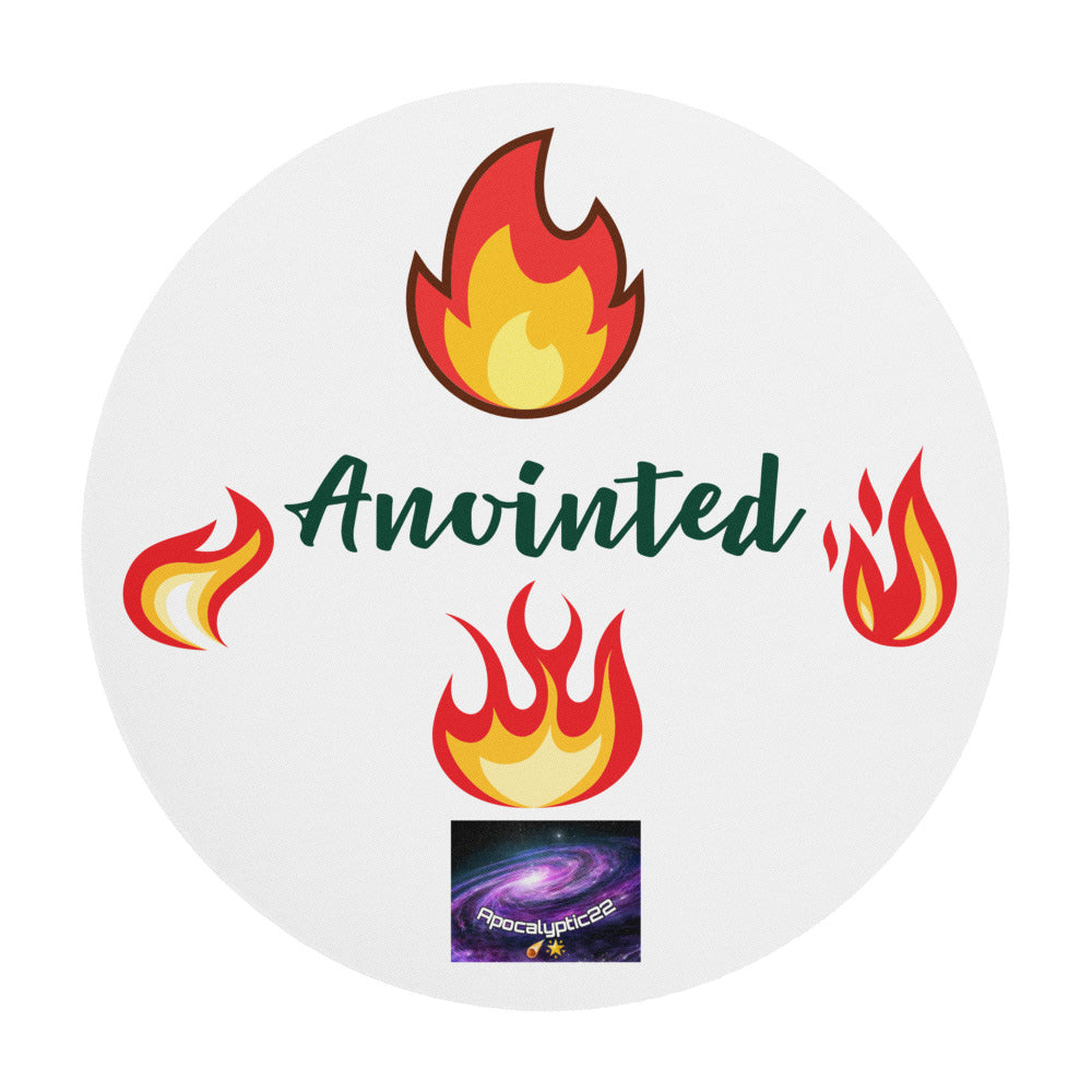 圓形鼠標墊-Anointed