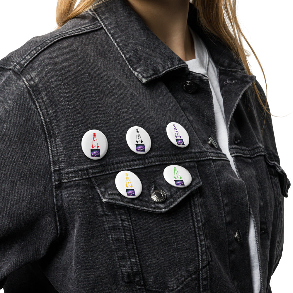 Set de pins - prier