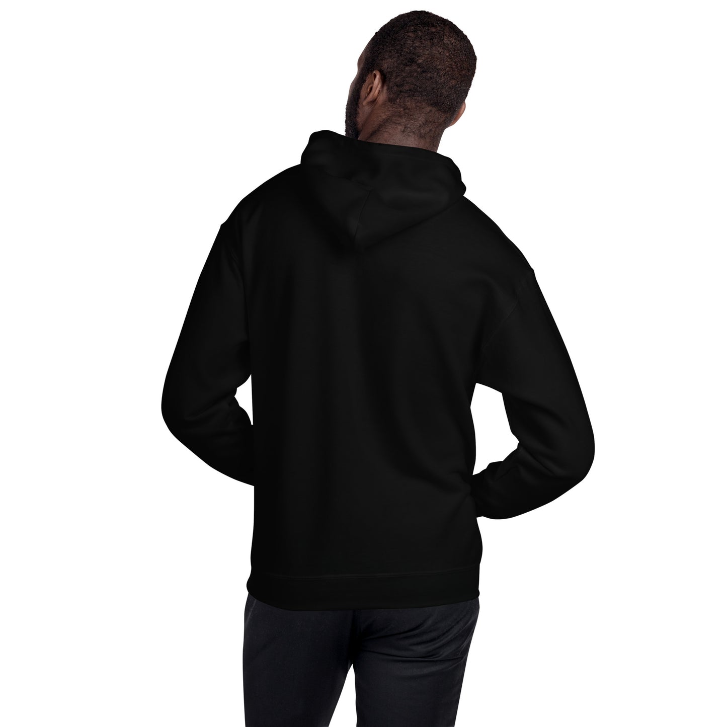 Hoodie - große Ziele, klare Vision, starke Denkweise (Mann/Frau)