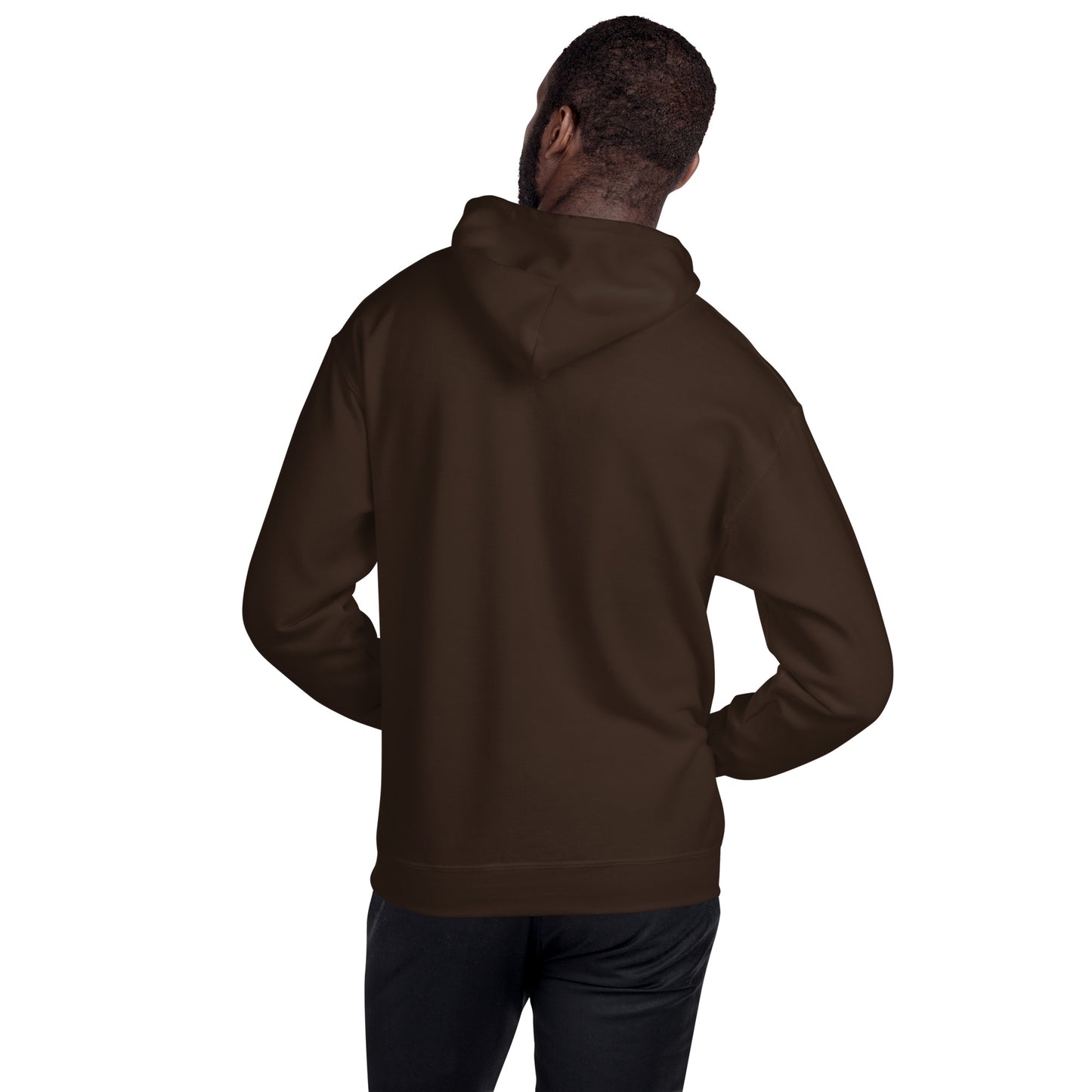 Hoodie - große Ziele, klare Vision, starke Denkweise (Mann/Frau)