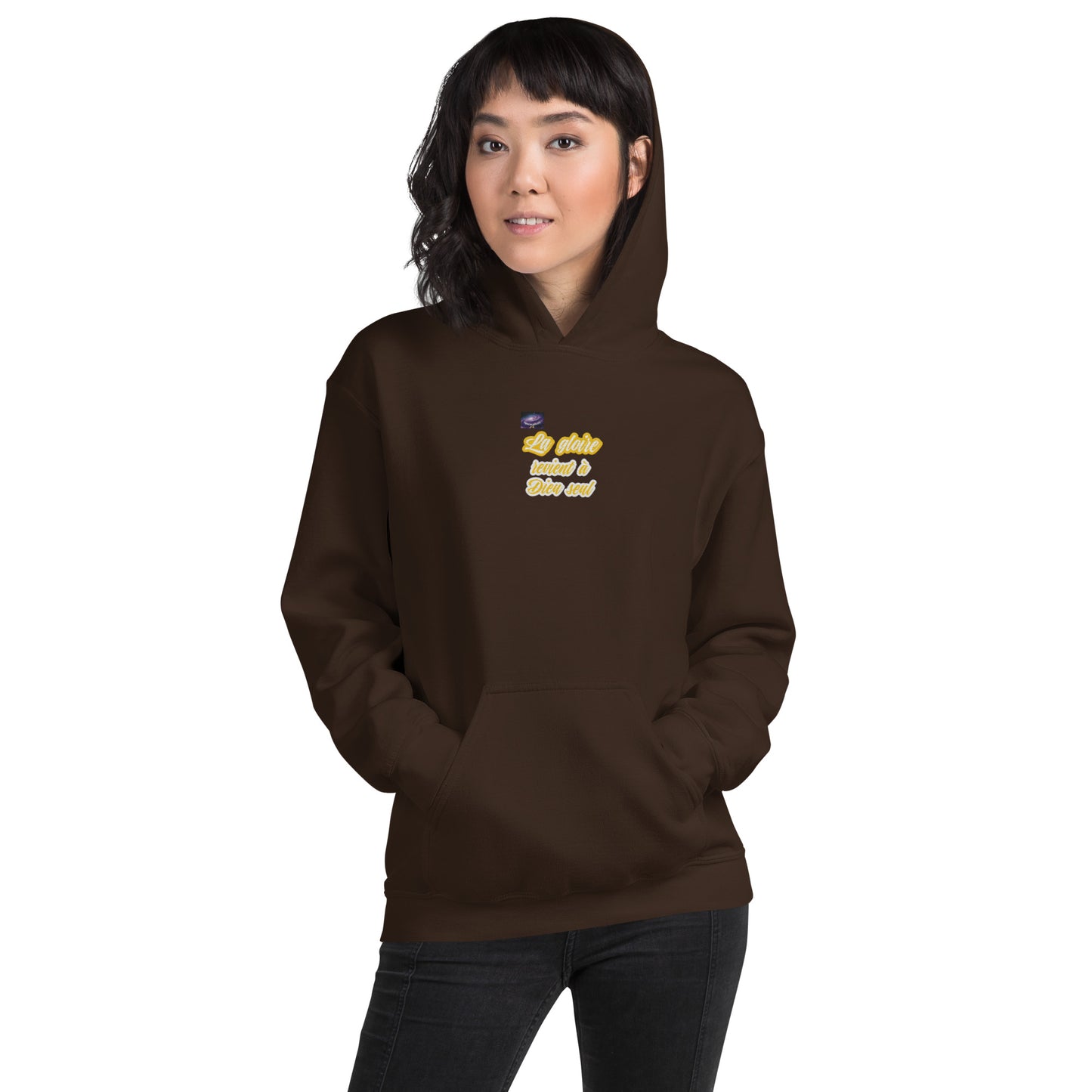 Sudadera con capucha - La gloria vuelve solo a Dios (hombre/mujer)