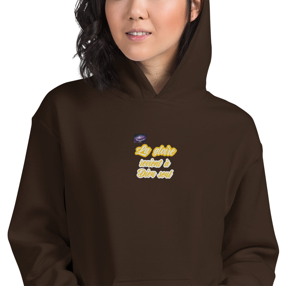 Sudadera con capucha - La gloria vuelve solo a Dios (hombre/mujer)