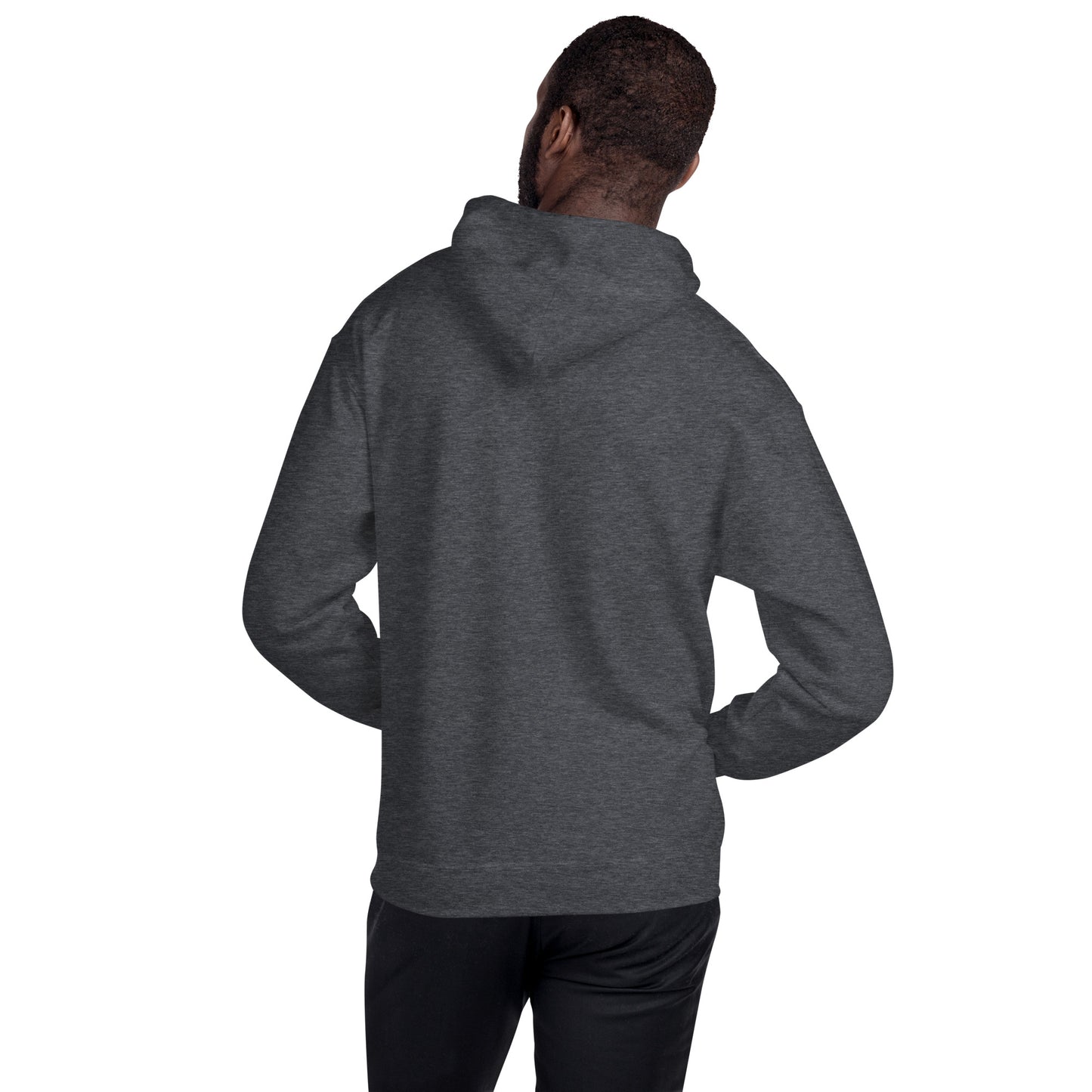 Hoodie - große Ziele, klare Vision, starke Denkweise (Mann/Frau)