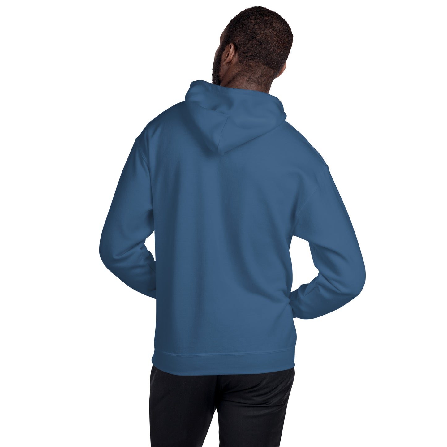 Hoodie - große Ziele, klare Vision, starke Denkweise (Mann/Frau)