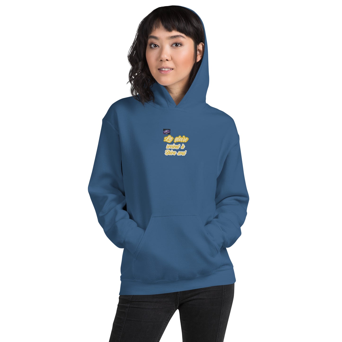 Sudadera con capucha - La gloria vuelve solo a Dios (hombre/mujer)