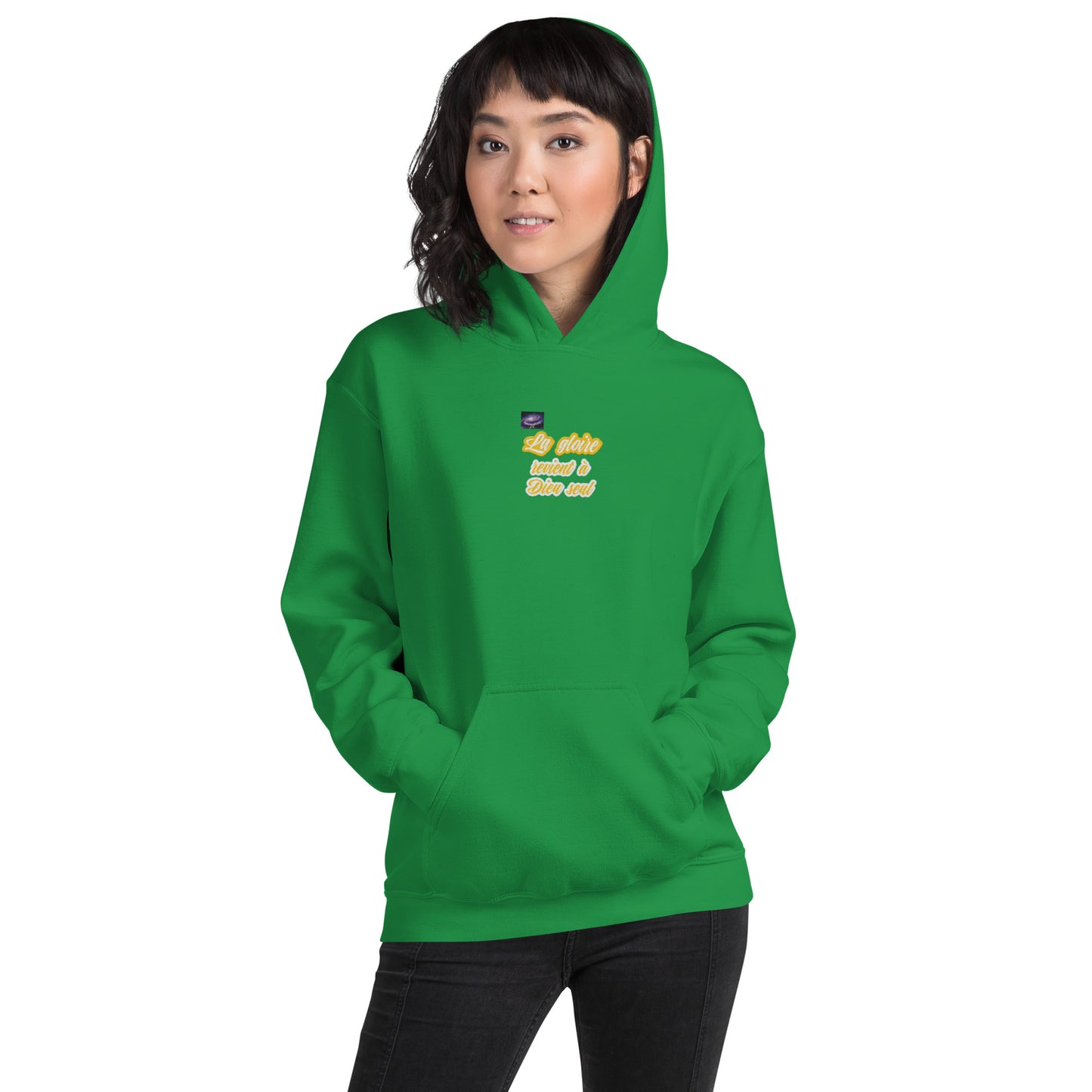 Sudadera con capucha - La gloria vuelve solo a Dios (hombre/mujer)