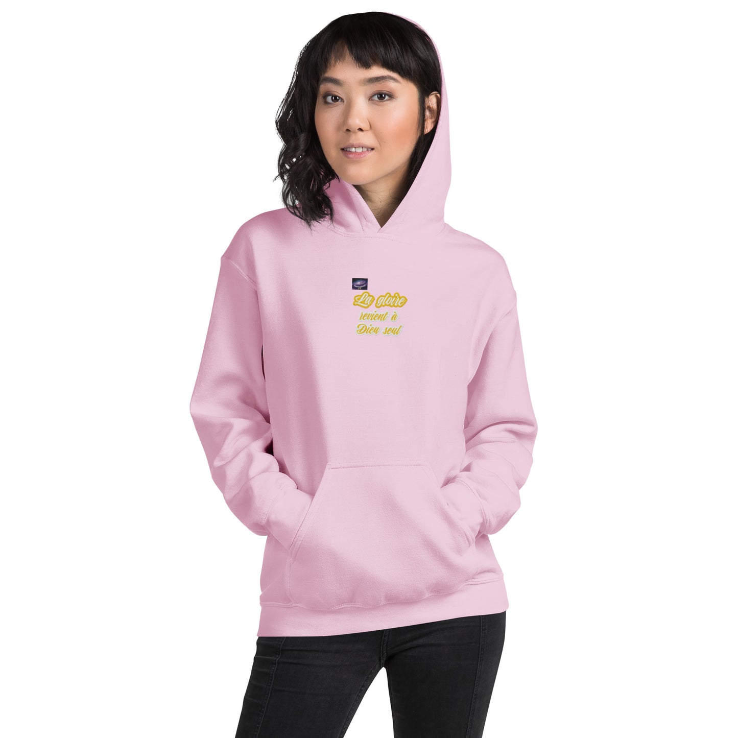 Sudadera con capucha - La gloria vuelve solo a Dios (hombre/mujer)