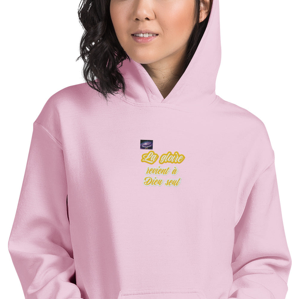 Sudadera con capucha - La gloria vuelve solo a Dios (hombre/mujer)