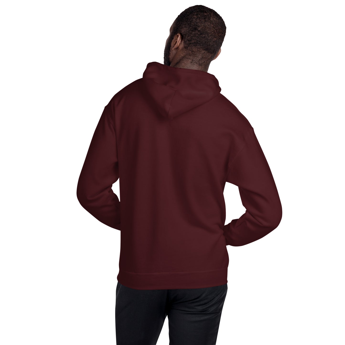 Hoodie - große Ziele, klare Vision, starke Denkweise (Mann/Frau)