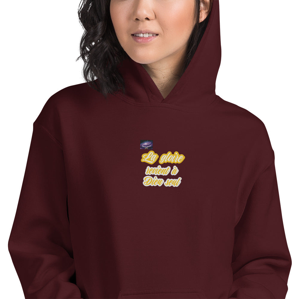 Sudadera con capucha - La gloria vuelve solo a Dios (hombre/mujer)