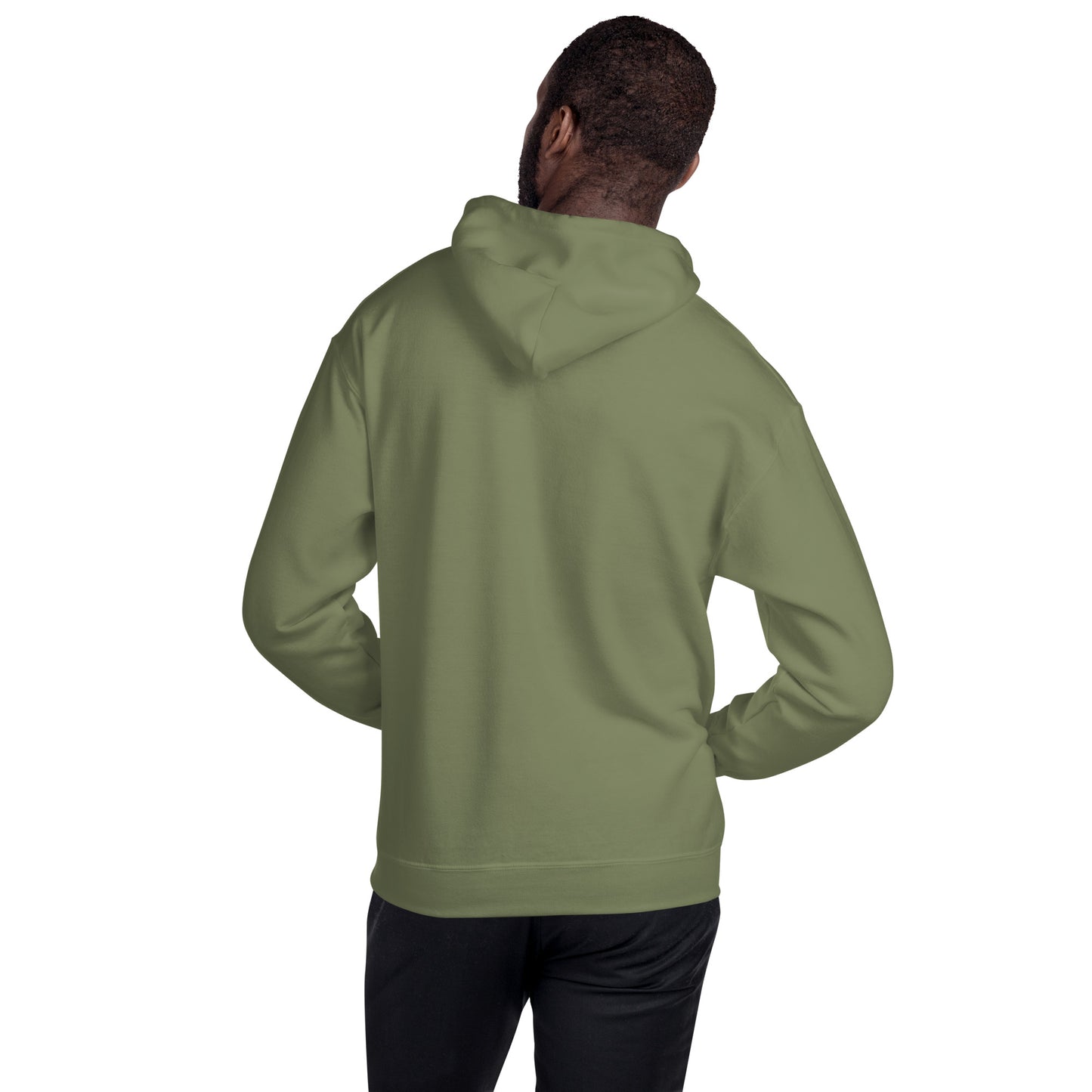 Hoodie - große Ziele, klare Vision, starke Denkweise (Mann/Frau)