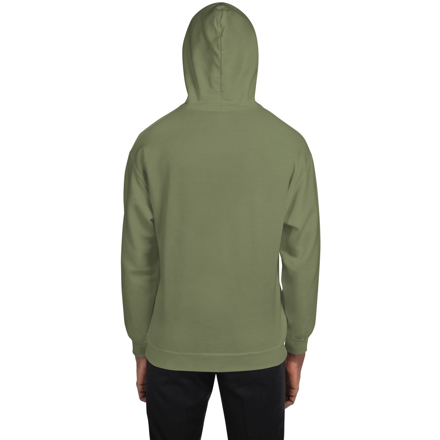 Hoodie - große Ziele, klare Vision, starke Denkweise (Mann/Frau)