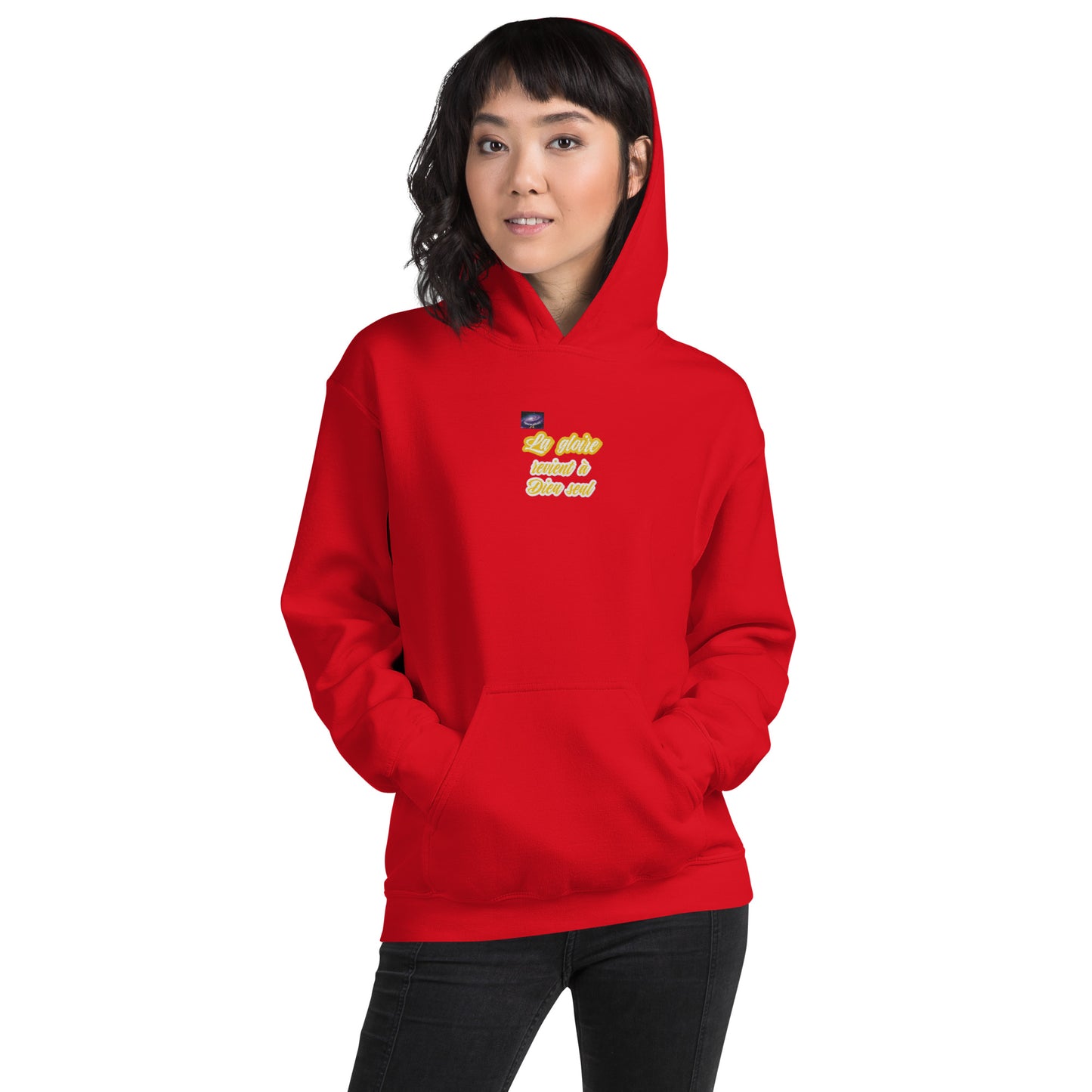 Sudadera con capucha - La gloria vuelve solo a Dios (hombre/mujer)
