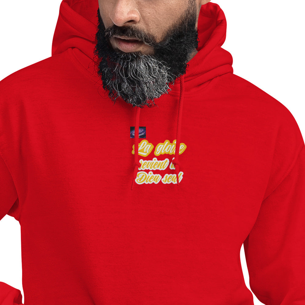 Sudadera con capucha - La gloria vuelve solo a Dios (hombre/mujer)