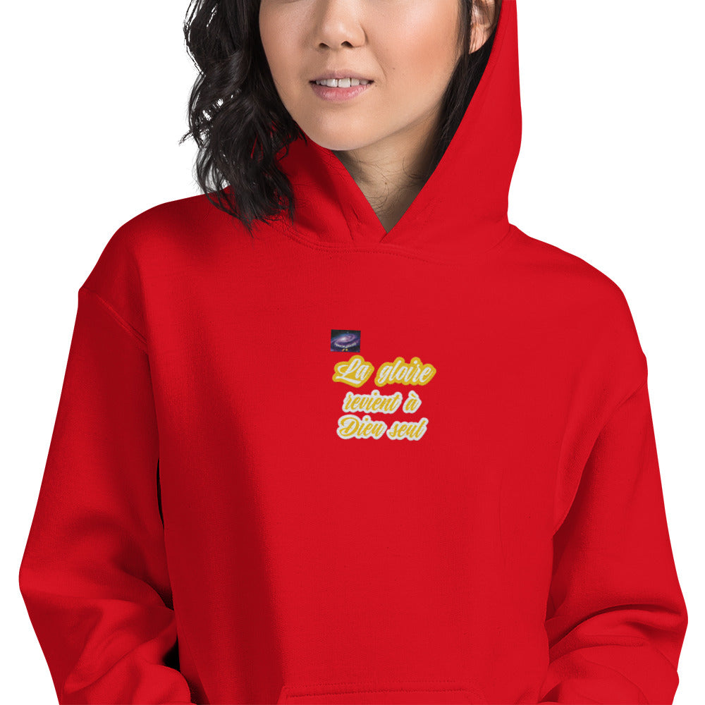 Sudadera con capucha - La gloria vuelve solo a Dios (hombre/mujer)