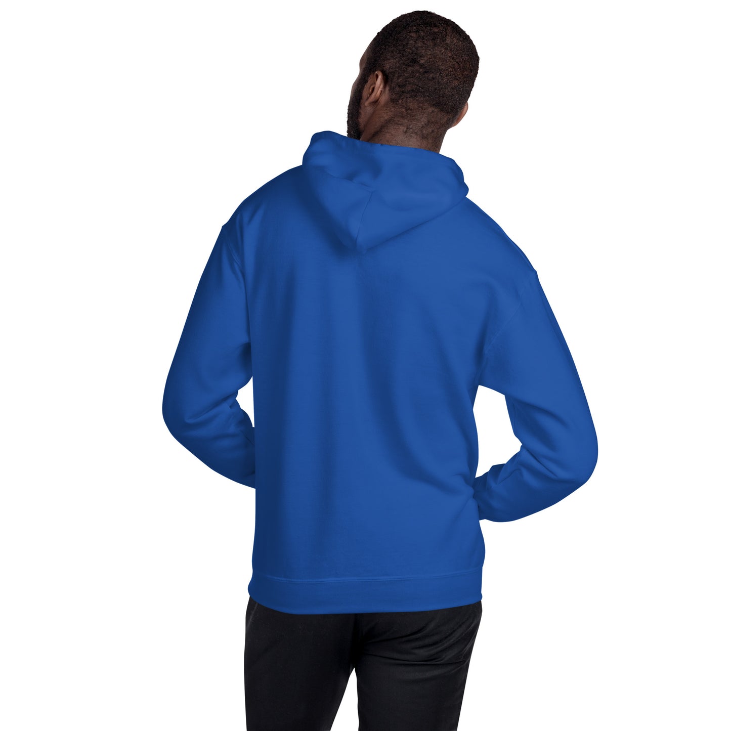 Hoodie - große Ziele, klare Vision, starke Denkweise (Mann/Frau)