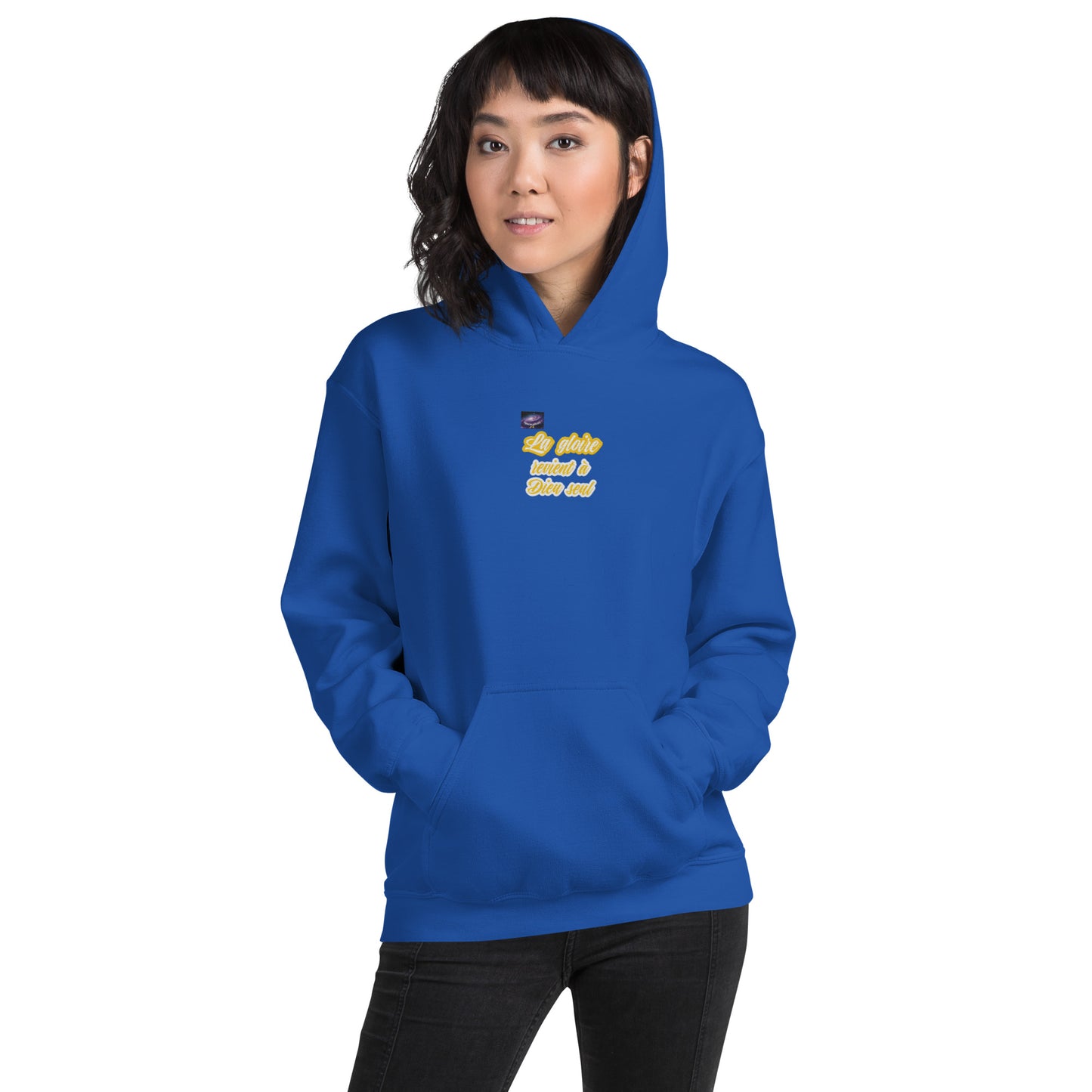 Sudadera con capucha - La gloria vuelve solo a Dios (hombre/mujer)