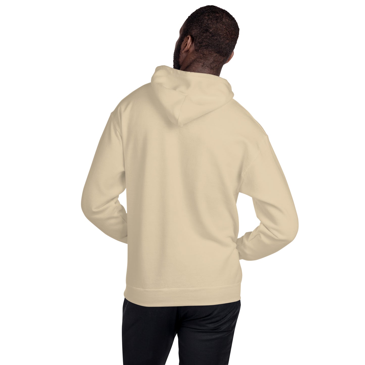 Hoodie - große Ziele, klare Vision, starke Denkweise (Mann/Frau)