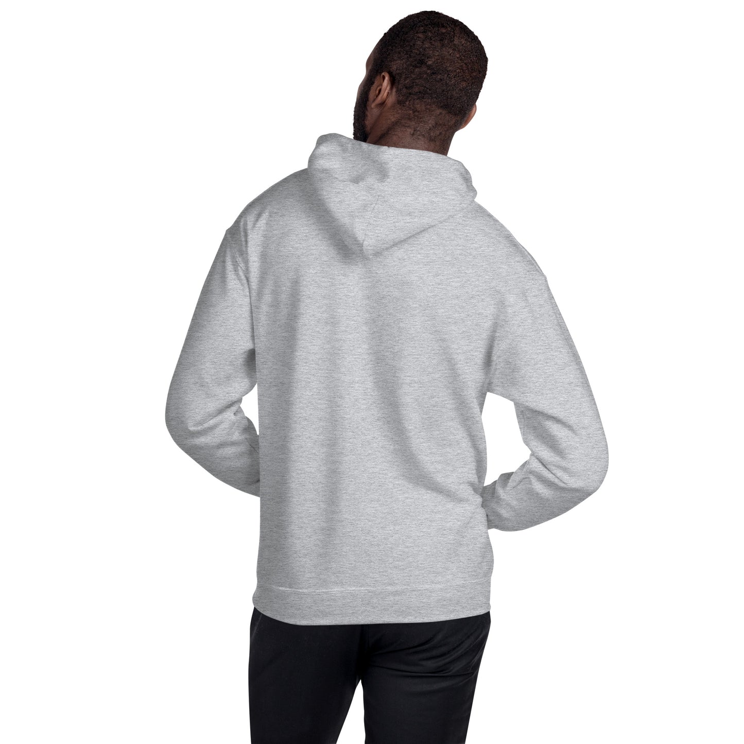 Hoodie - große Ziele, klare Vision, starke Denkweise (Mann/Frau)