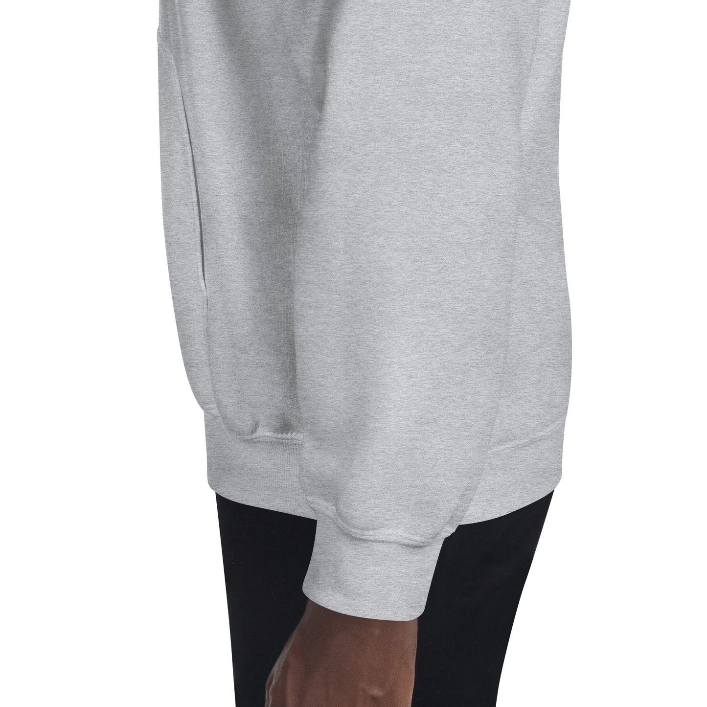Hoodie - große Ziele, klare Vision, starke Denkweise (Mann/Frau)