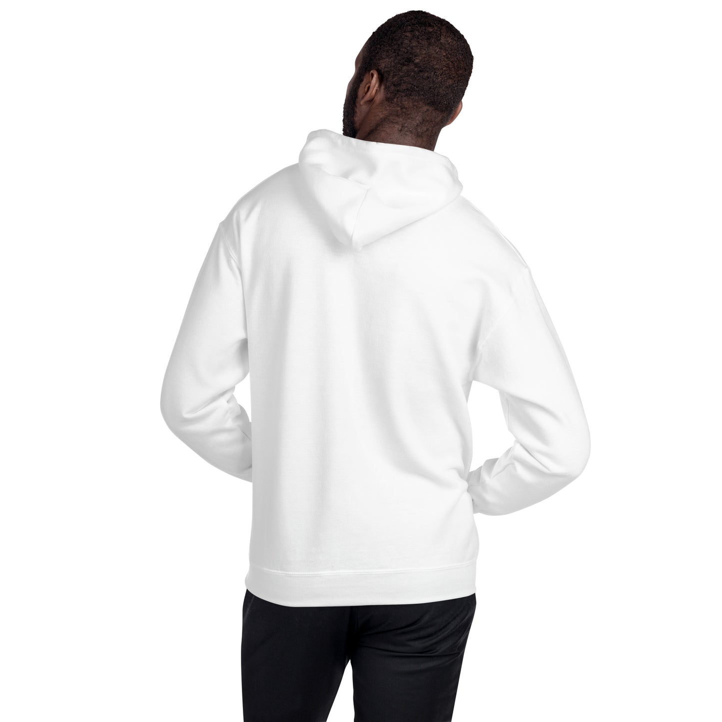 Hoodie - große Ziele, klare Vision, starke Denkweise (Mann/Frau)