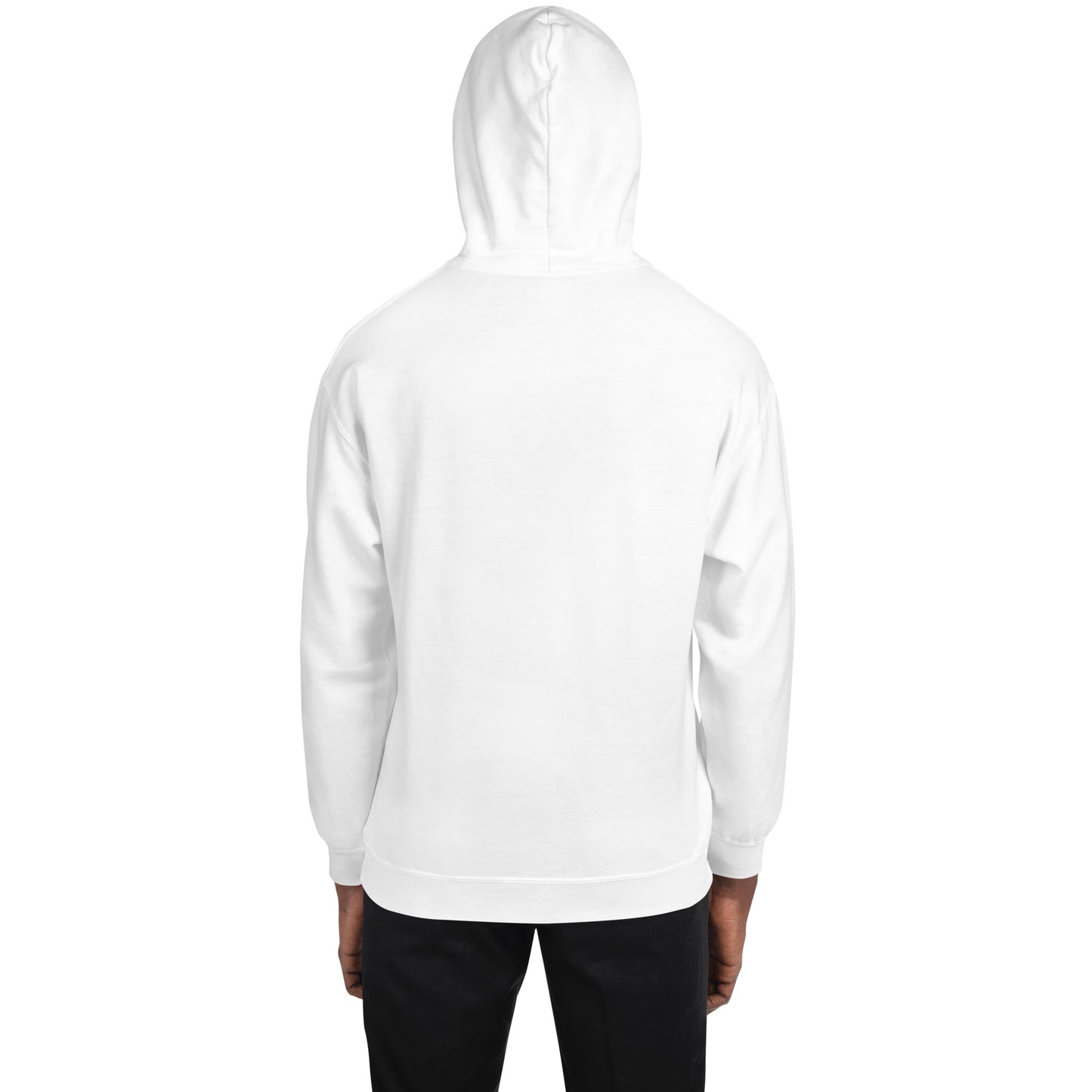 Hoodie - große Ziele, klare Vision, starke Denkweise (Mann/Frau)