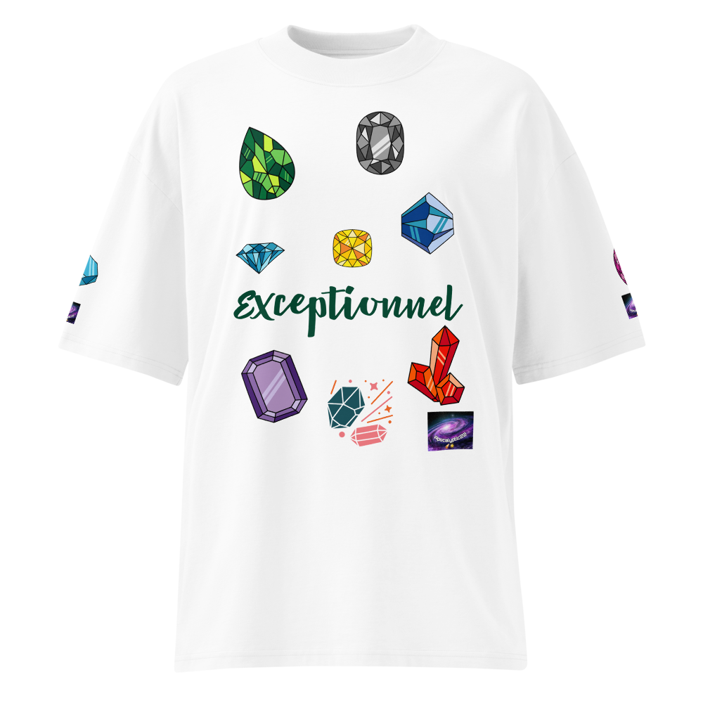 T-shirt col montant écologique - Exceptionnel (homme/femme)