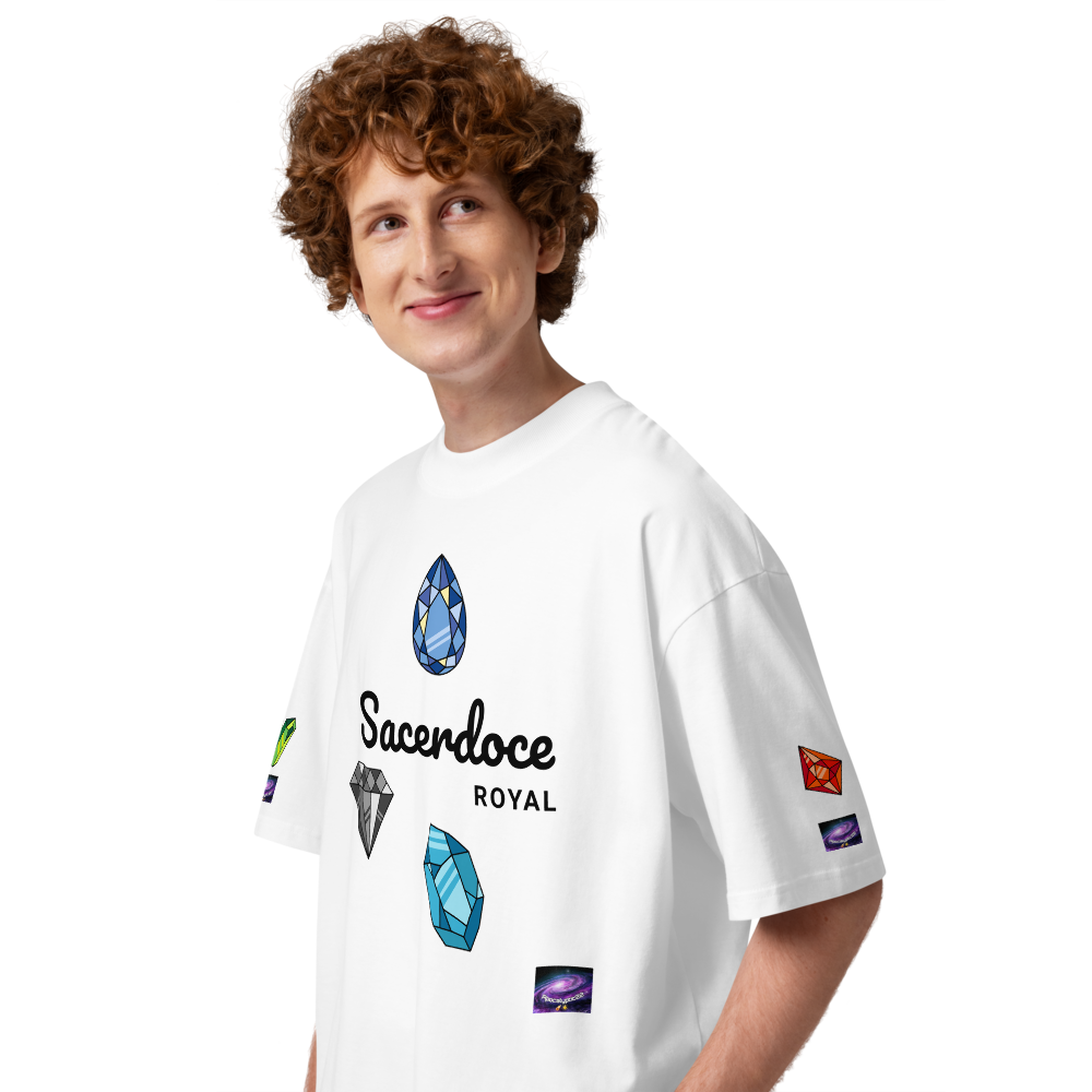 T-shirt col montant écologique - Sacerdoce royal (homme/femme)