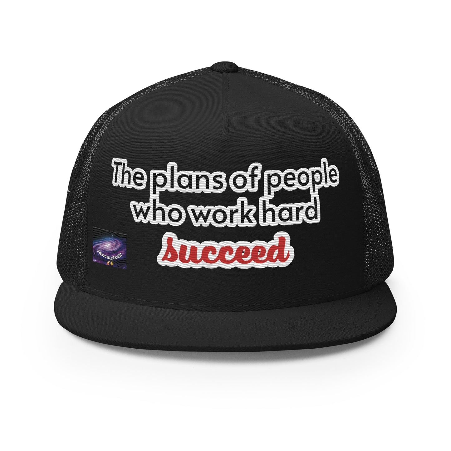 Casquette Trucker - The plans of people who work hard succeed