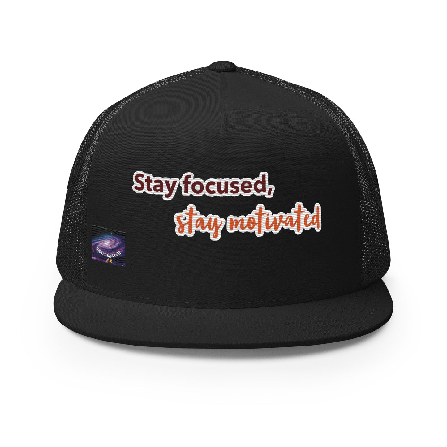 Casquette Trucker - Stay focused, stay motivated