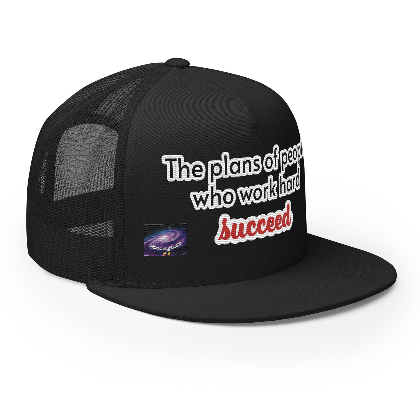 Casquette Trucker - The plans of people who work hard succeed