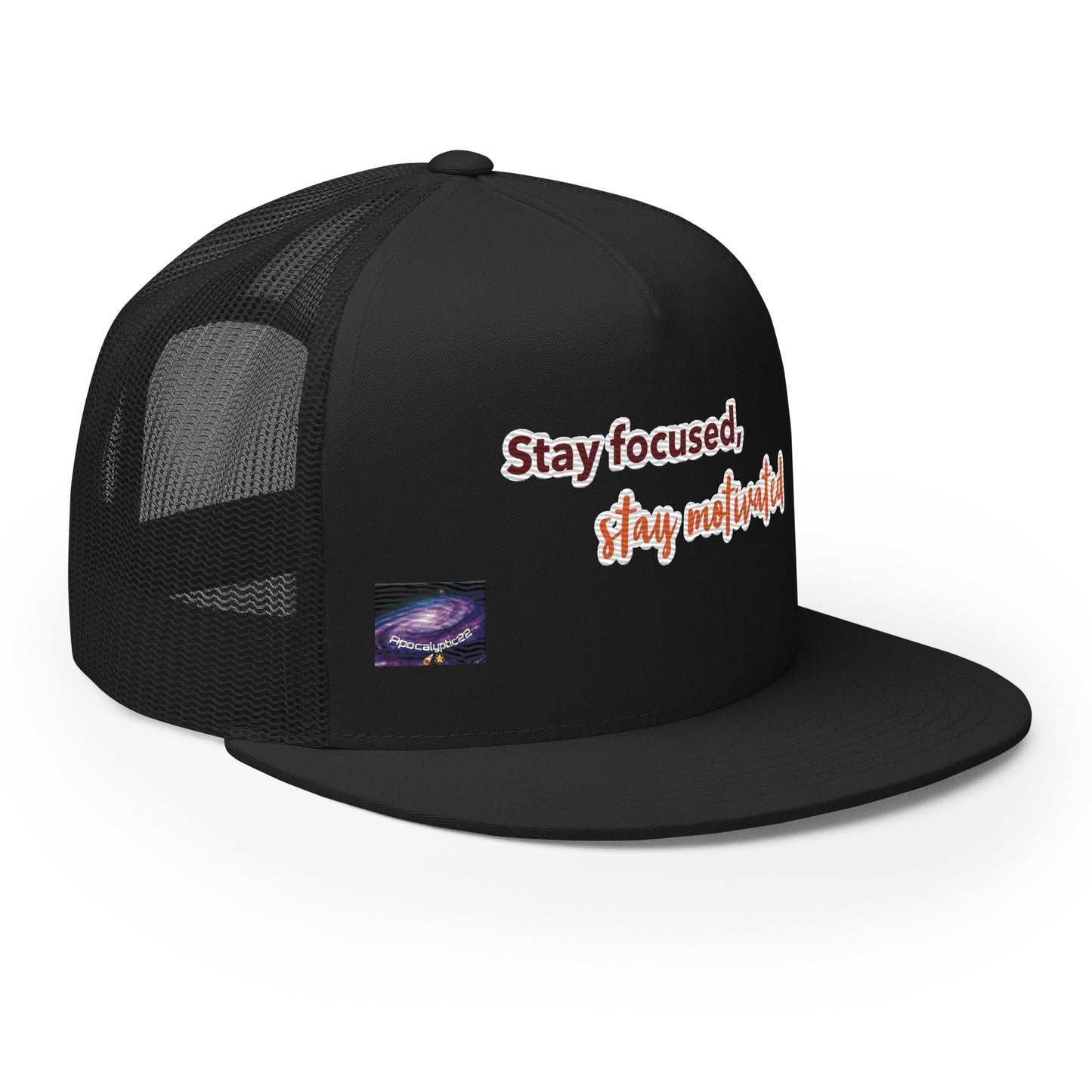 Trucker Cap - Μείνετε συγκεντρωμένοι, μείνετε κίνητρα