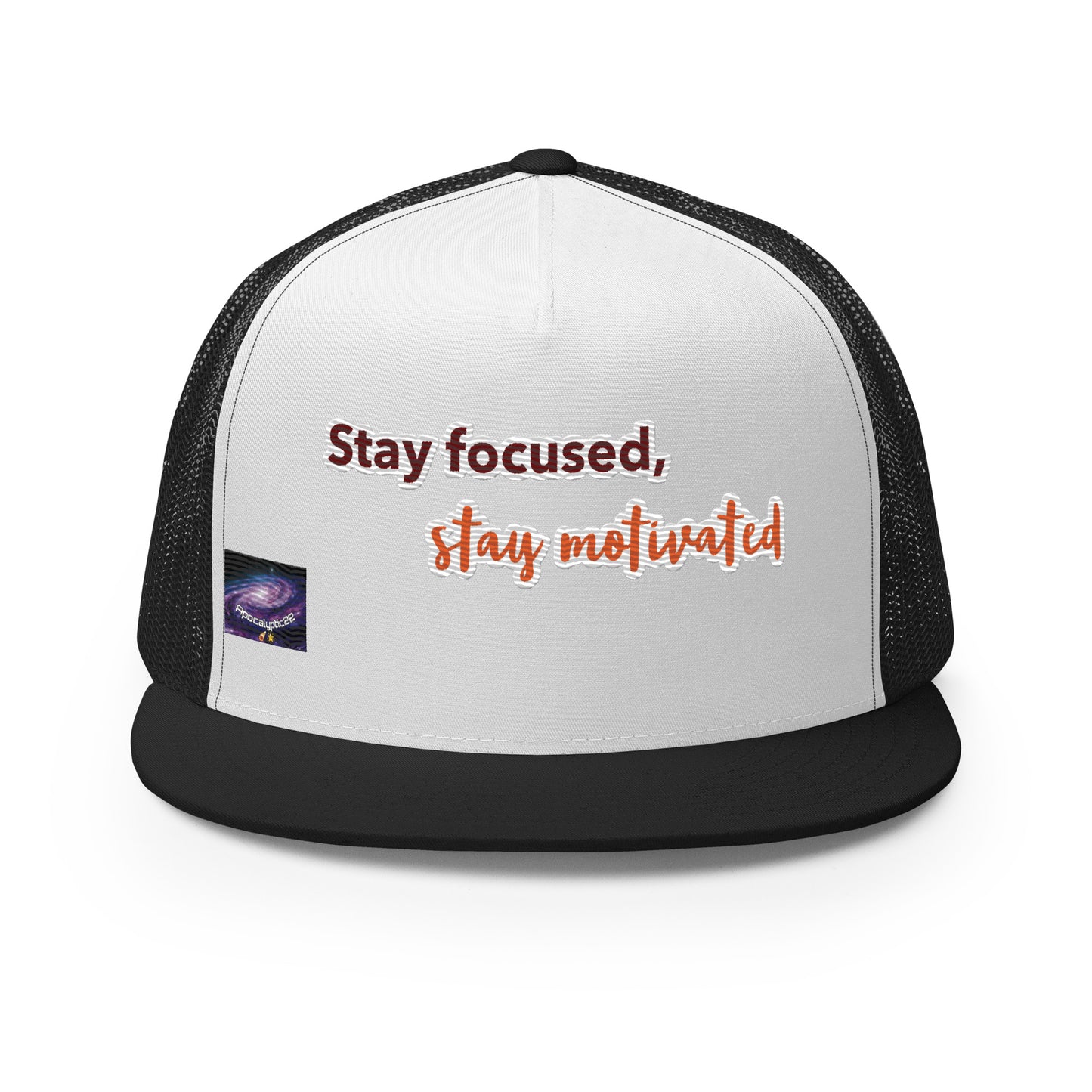 Casquette Trucker - Stay focused, stay motivated