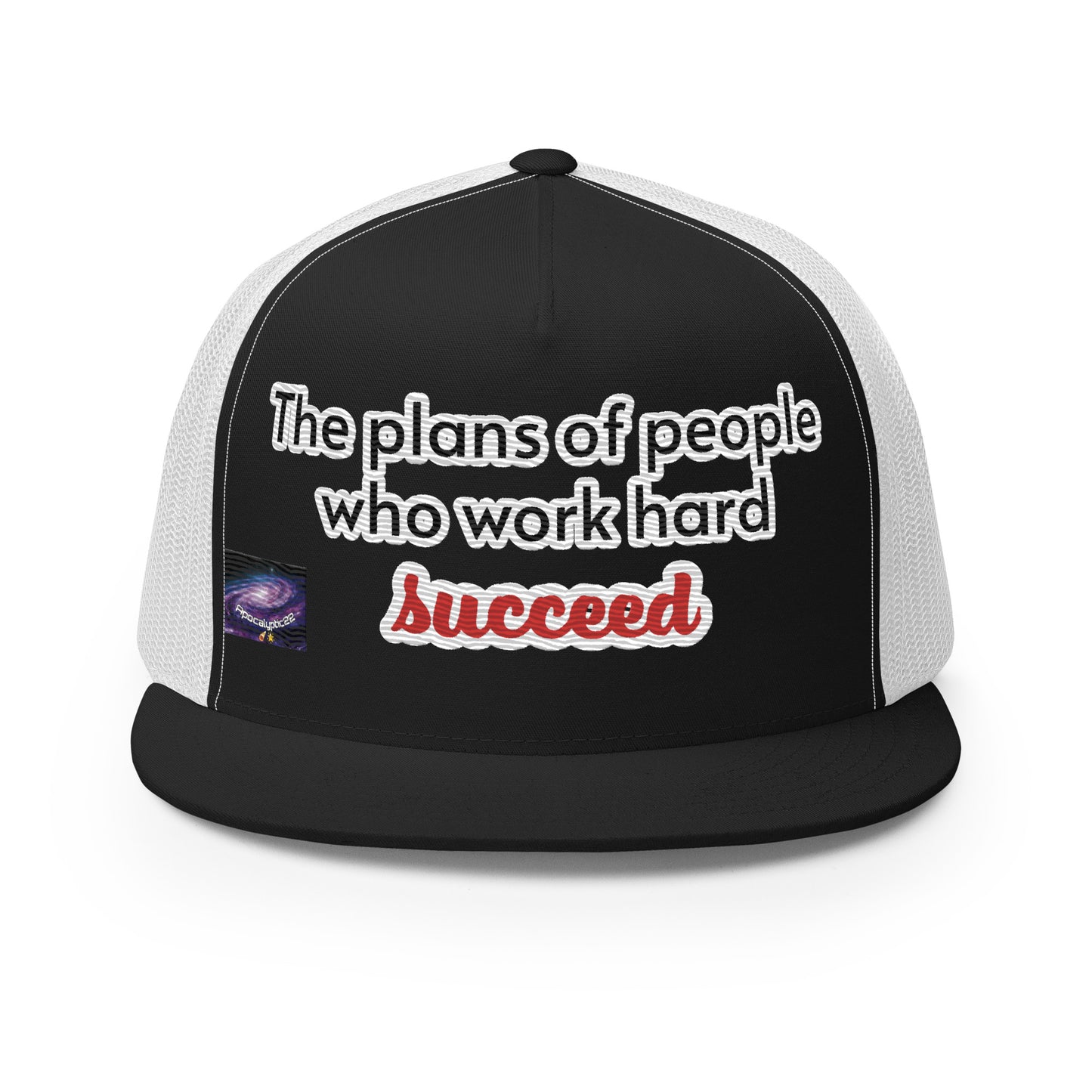 Casquette Trucker - The plans of people who work hard succeed