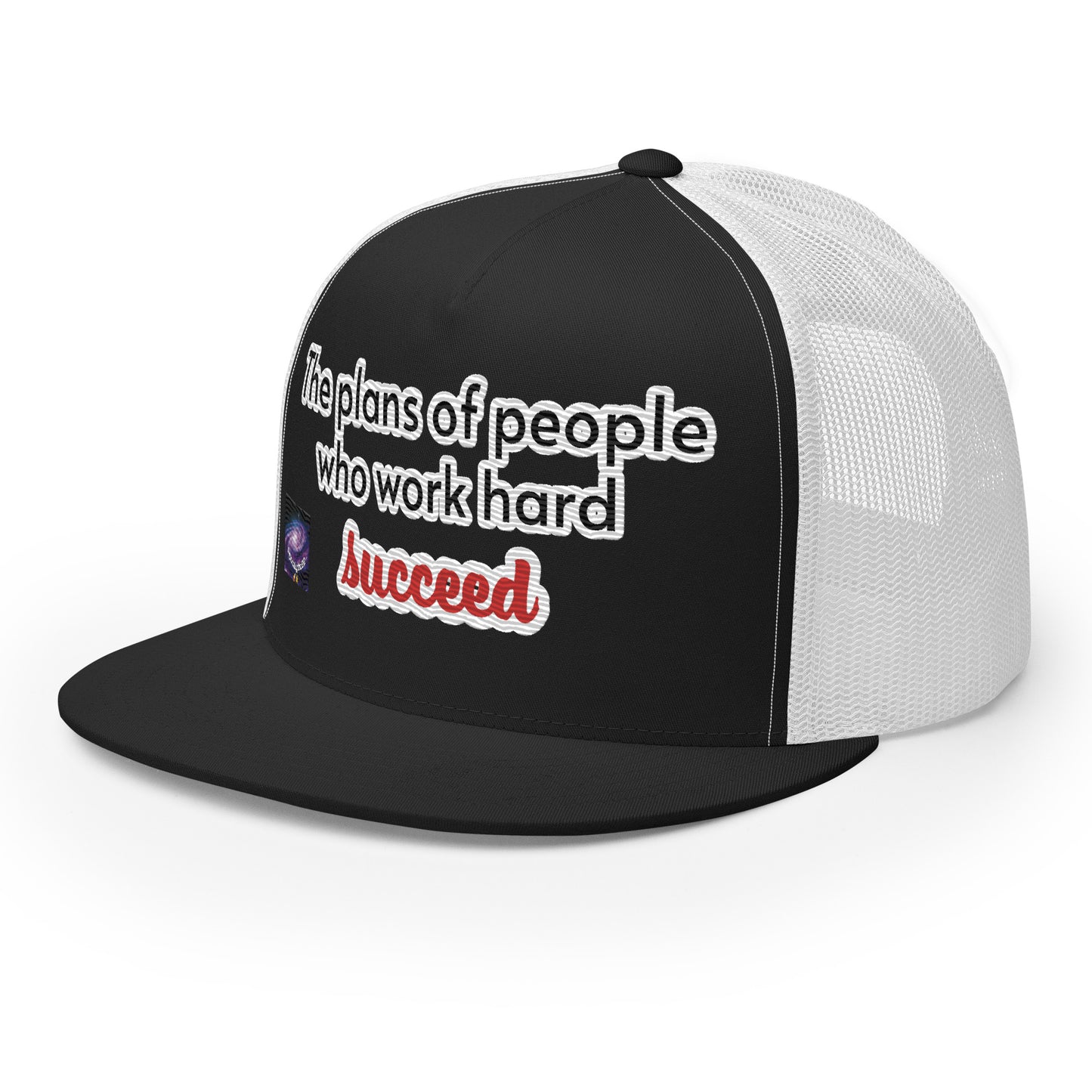 Casquette Trucker - The plans of people who work hard succeed