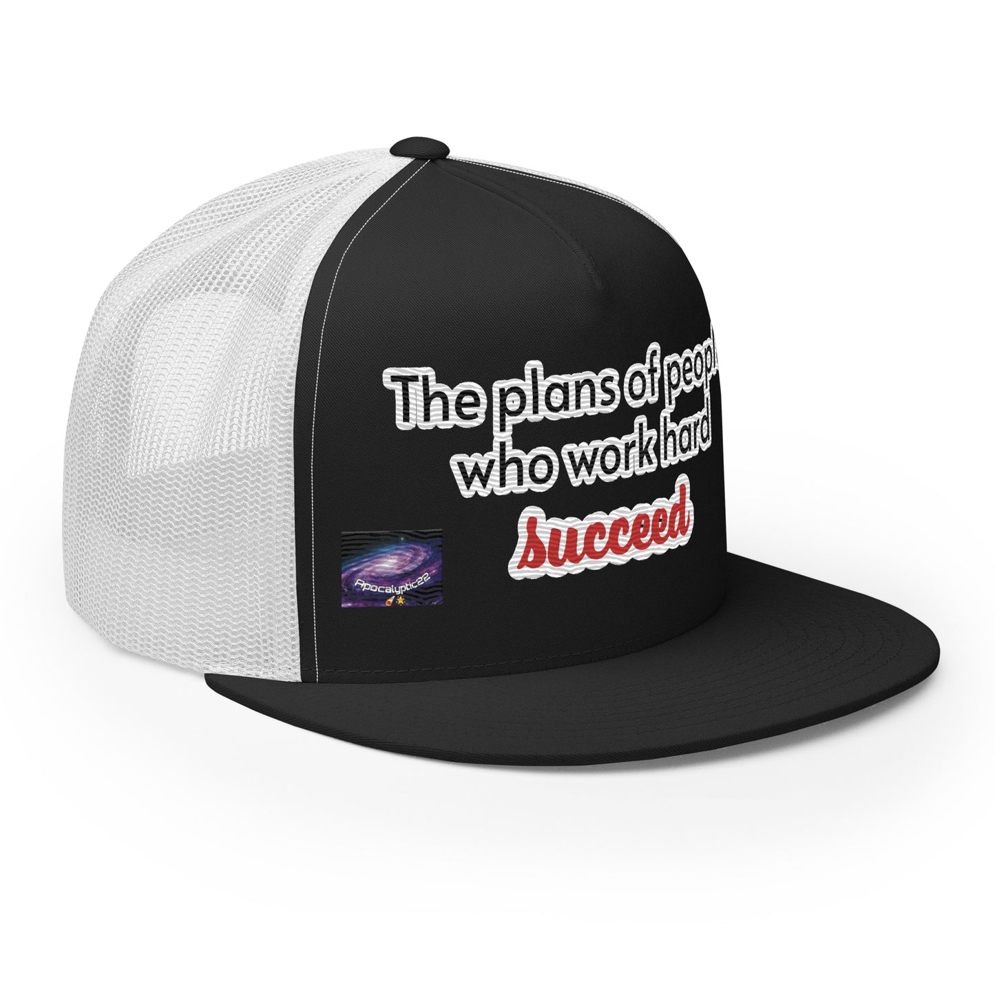 Casquette Trucker - The plans of people who work hard succeed