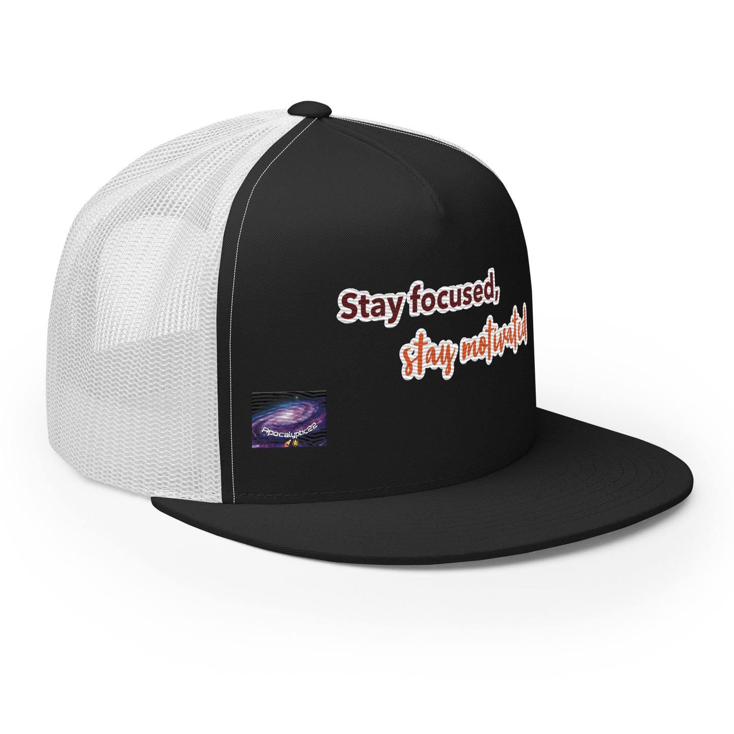 Trucker Cap - Μείνετε συγκεντρωμένοι, μείνετε κίνητρα