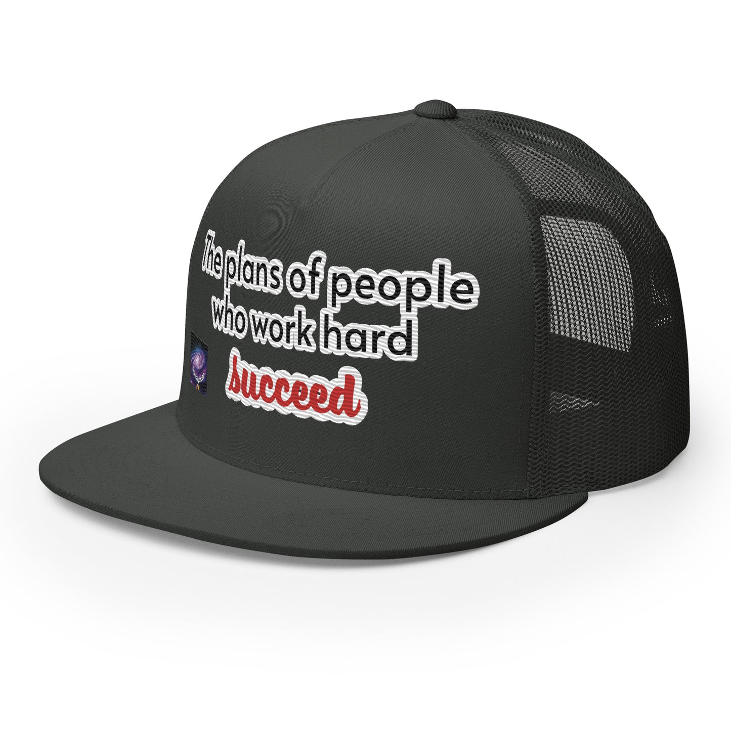 Casquette Trucker - The plans of people who work hard succeed