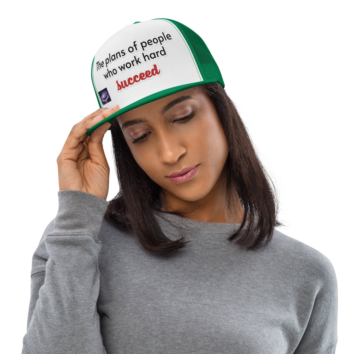 Casquette Trucker - The plans of people who work hard succeed