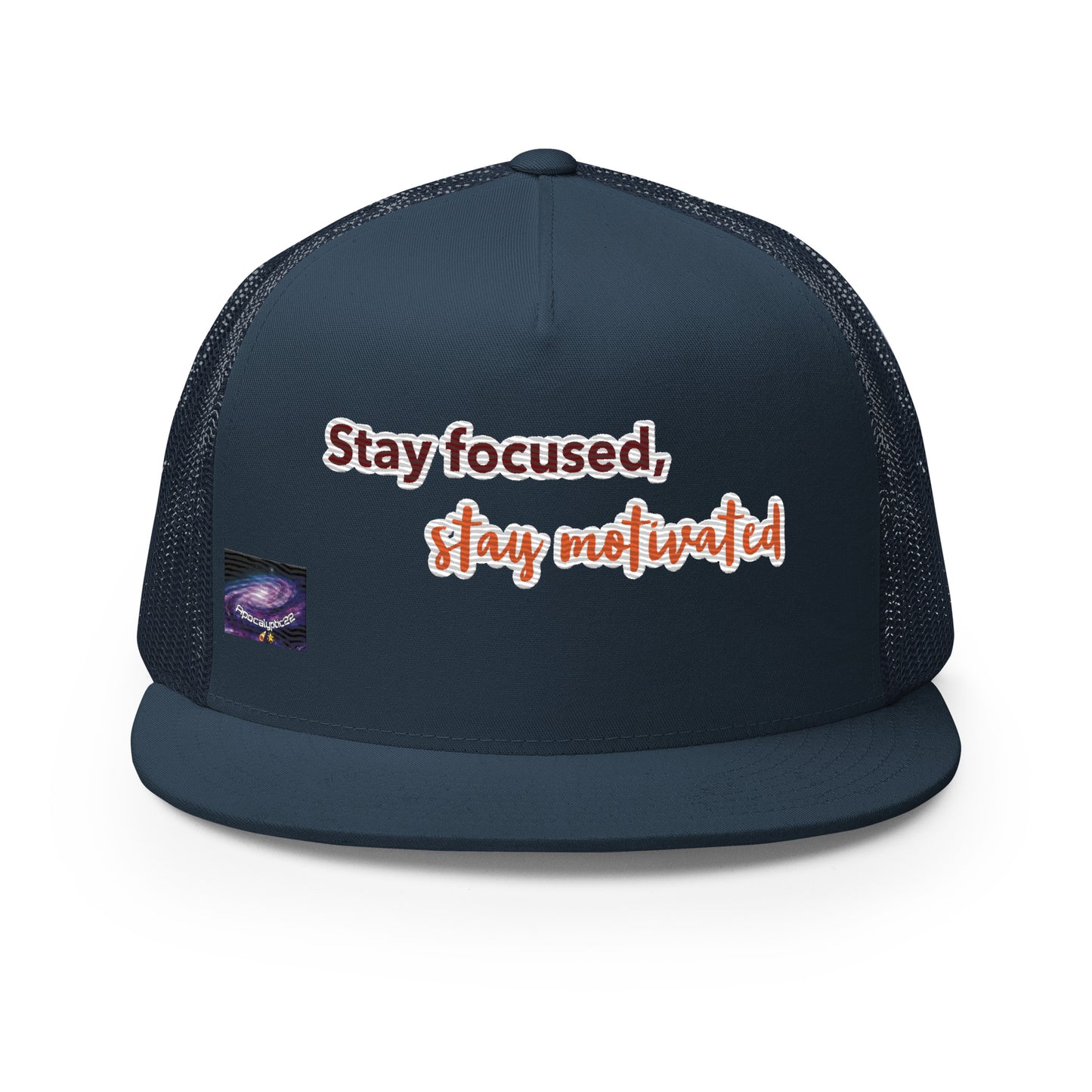 Casquette Trucker - Stay focused, stay motivated