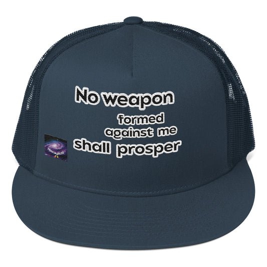 Trucker cap - No Weapon formed Against me Shall Prosper