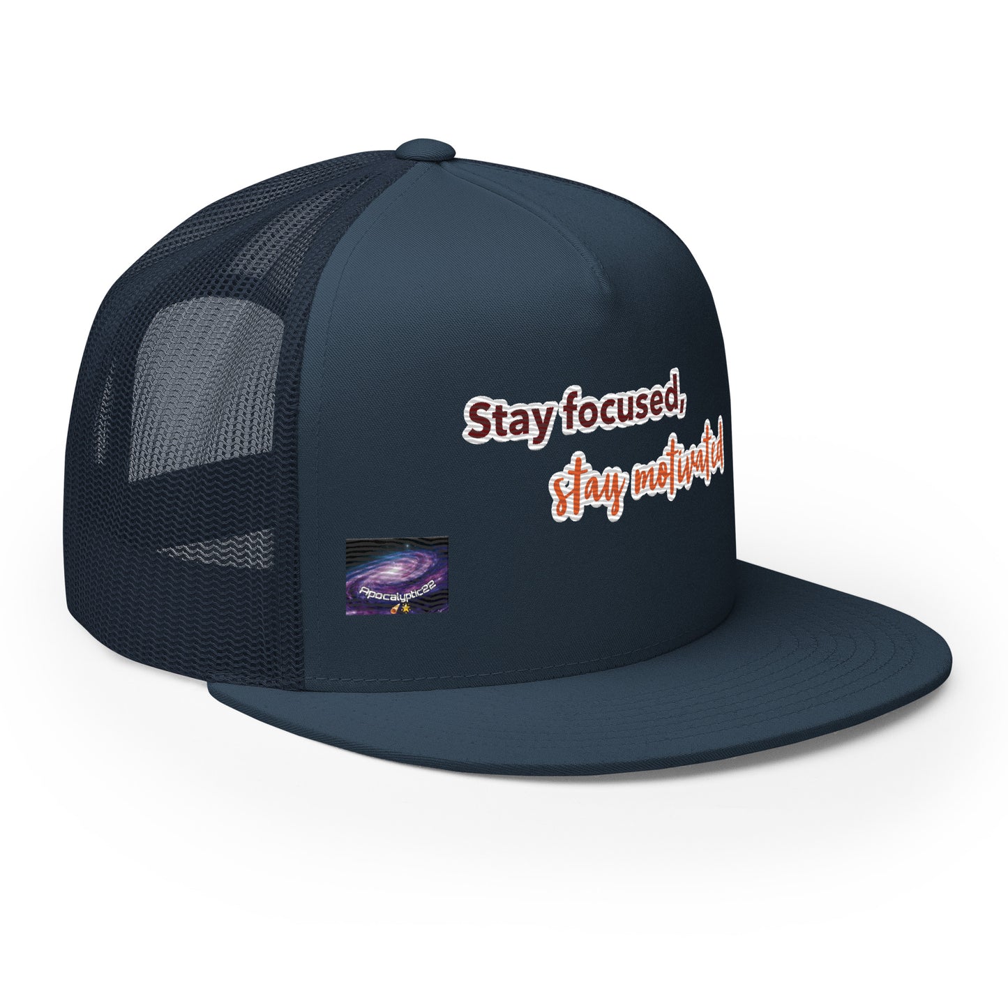 Casquette Trucker - Stay focused, stay motivated