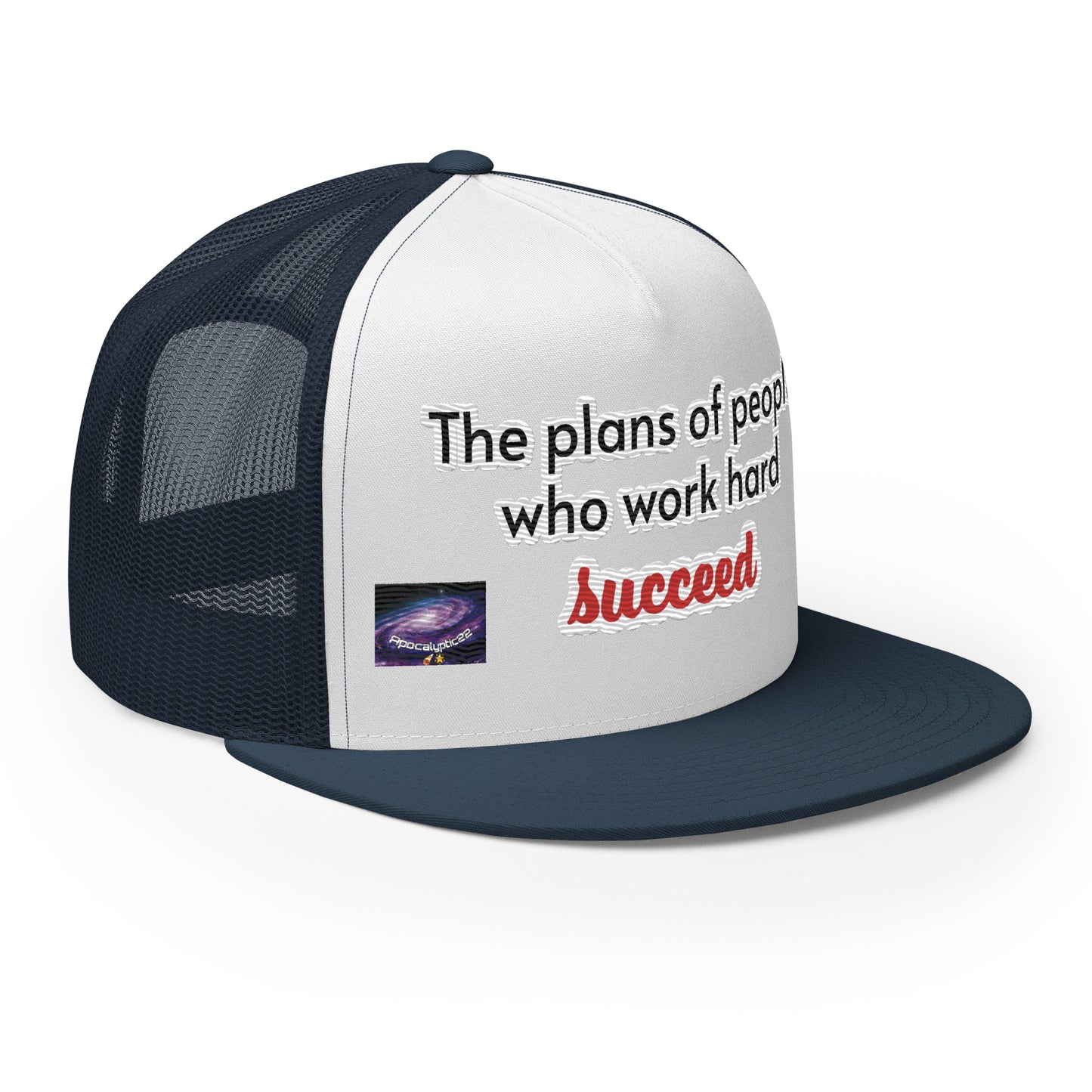 Casquette Trucker - The plans of people who work hard succeed