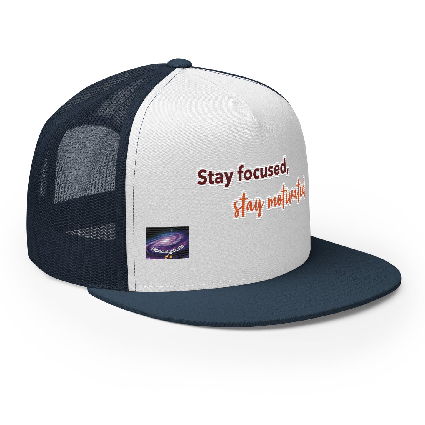 Casquette Trucker - Stay focused, stay motivated