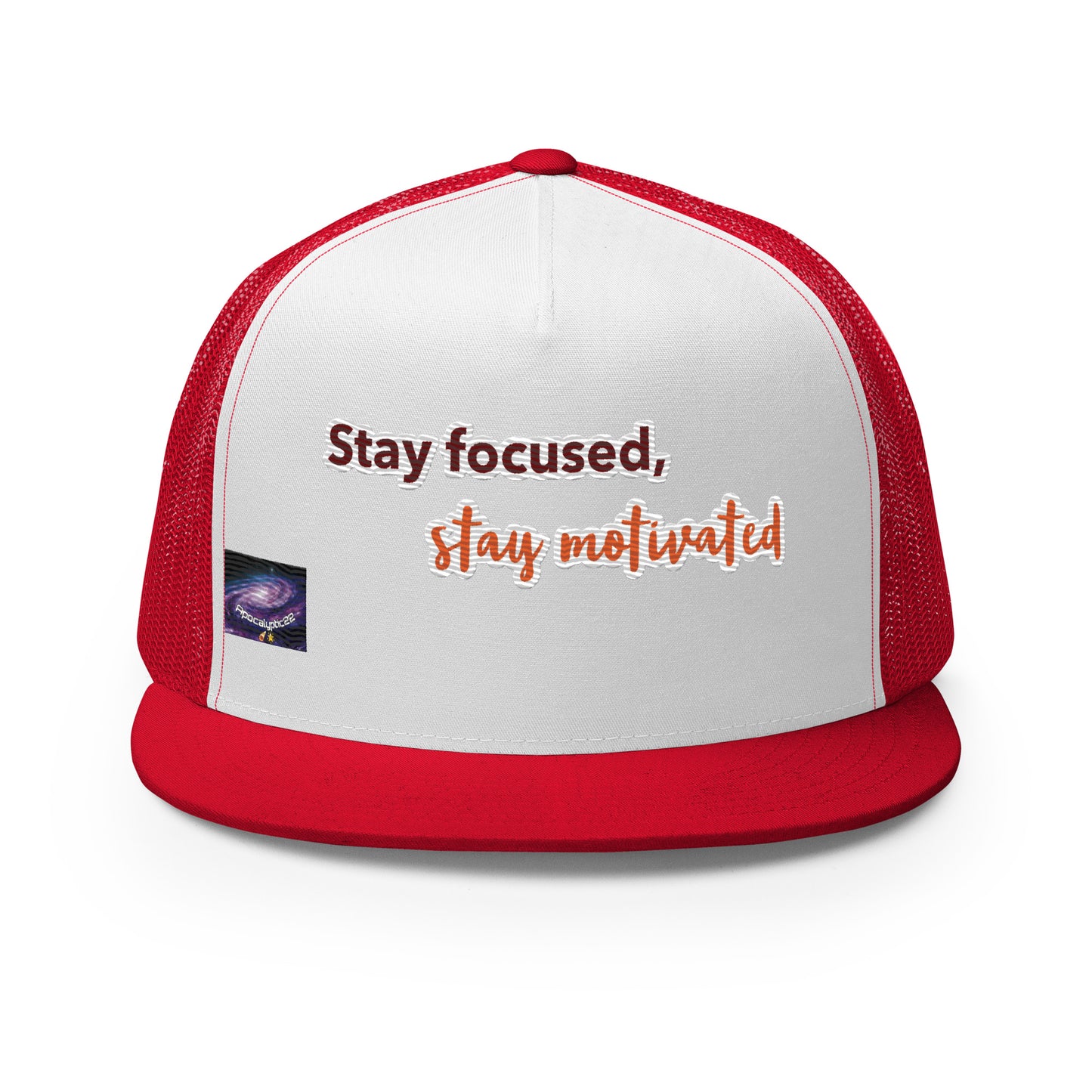 Casquette Trucker - Stay focused, stay motivated