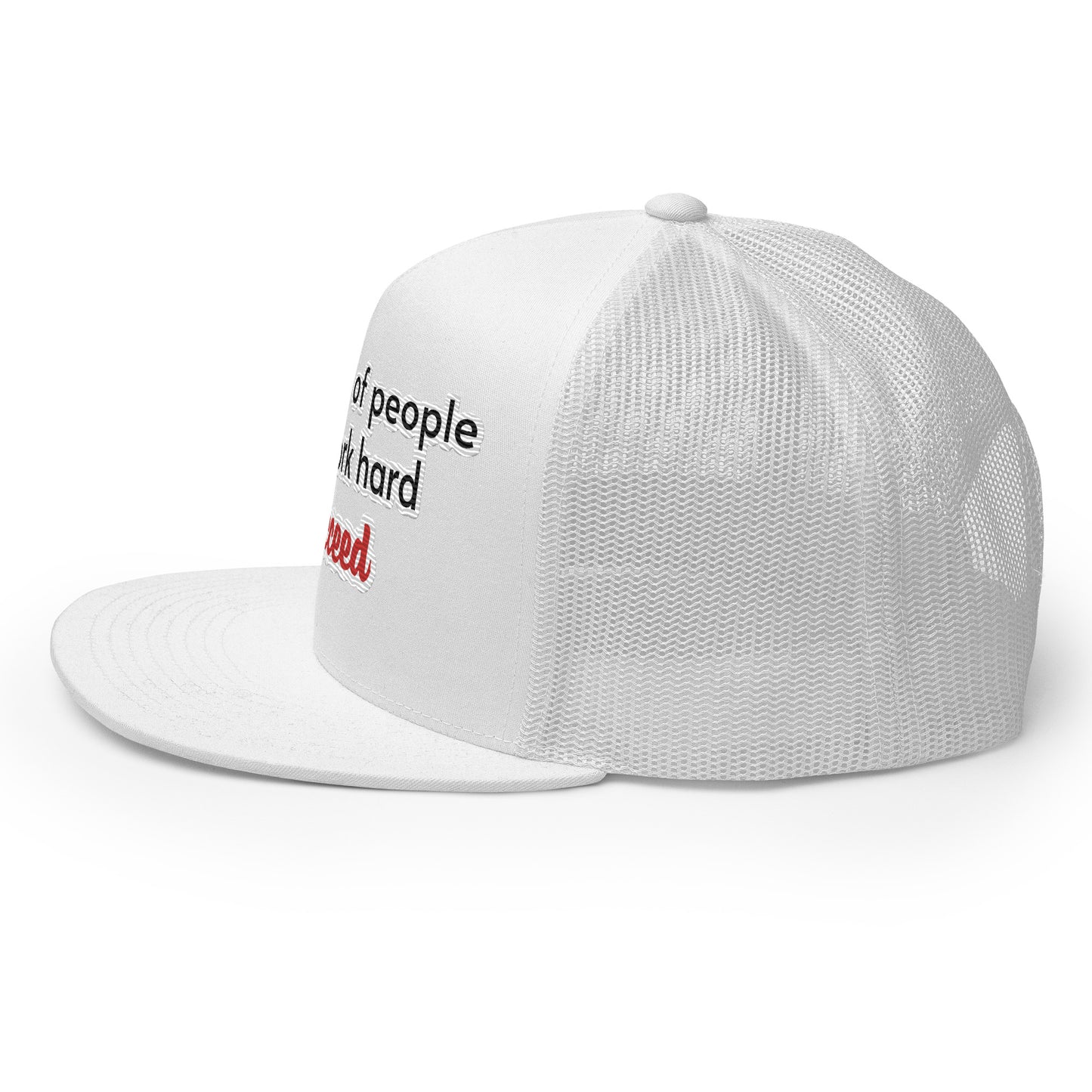 Casquette Trucker - The plans of people who work hard succeed